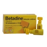 Betadine, 500 mg/5 mL x 10 sol cut