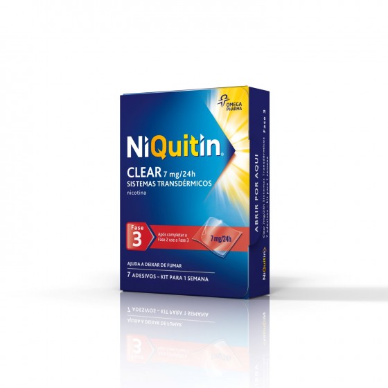 NIQUITIN CQ 7 MG 7 DIAS(FASE 3) 