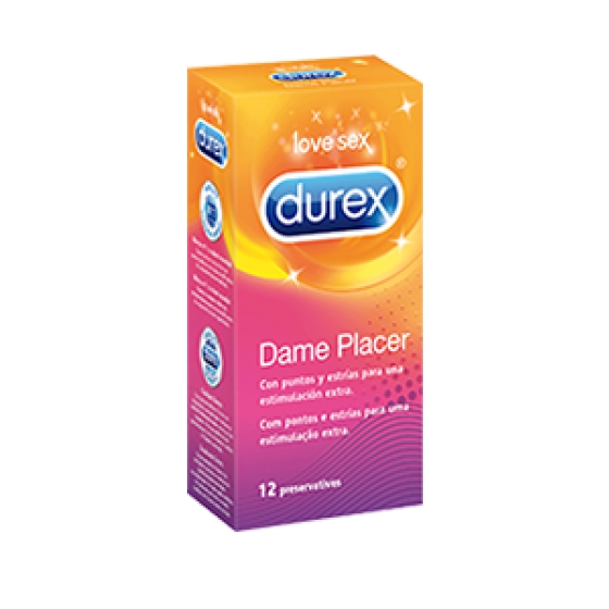 Durex Dame Placer Preservativo X12