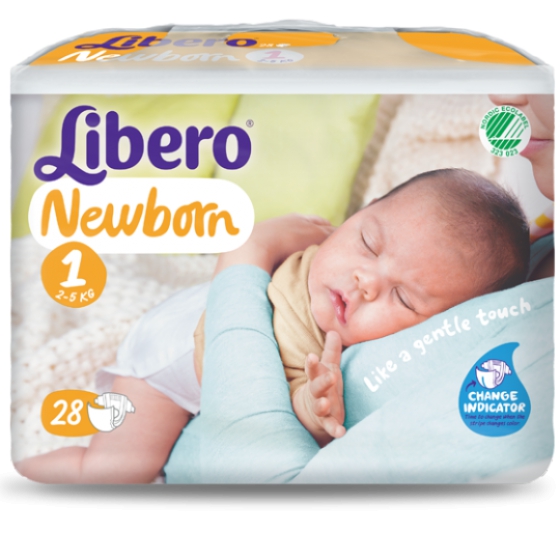 Libero Baby Comfo Frald 2/4 Kg Rn X 28