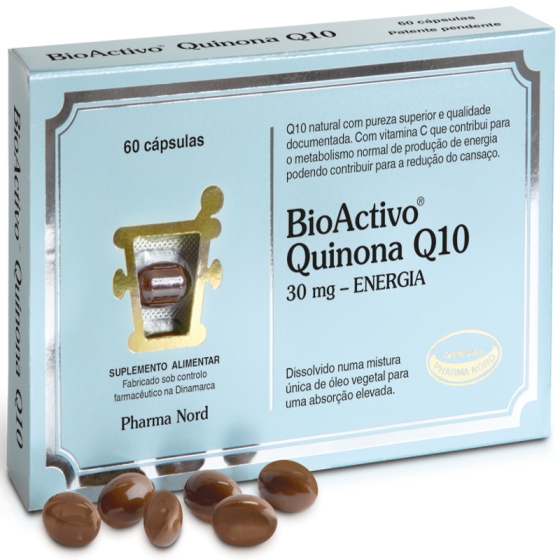Bioactivo Quinona Q10 30mg Capsx60 x 60 cáps mole