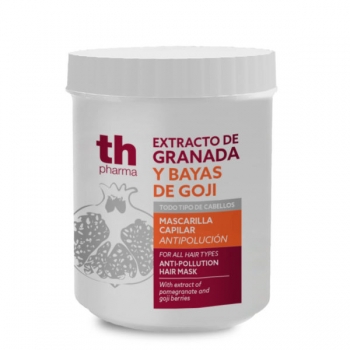 TH Pharma Hair mask with pomegranate extracts and Goji berries. Anti-pollution.