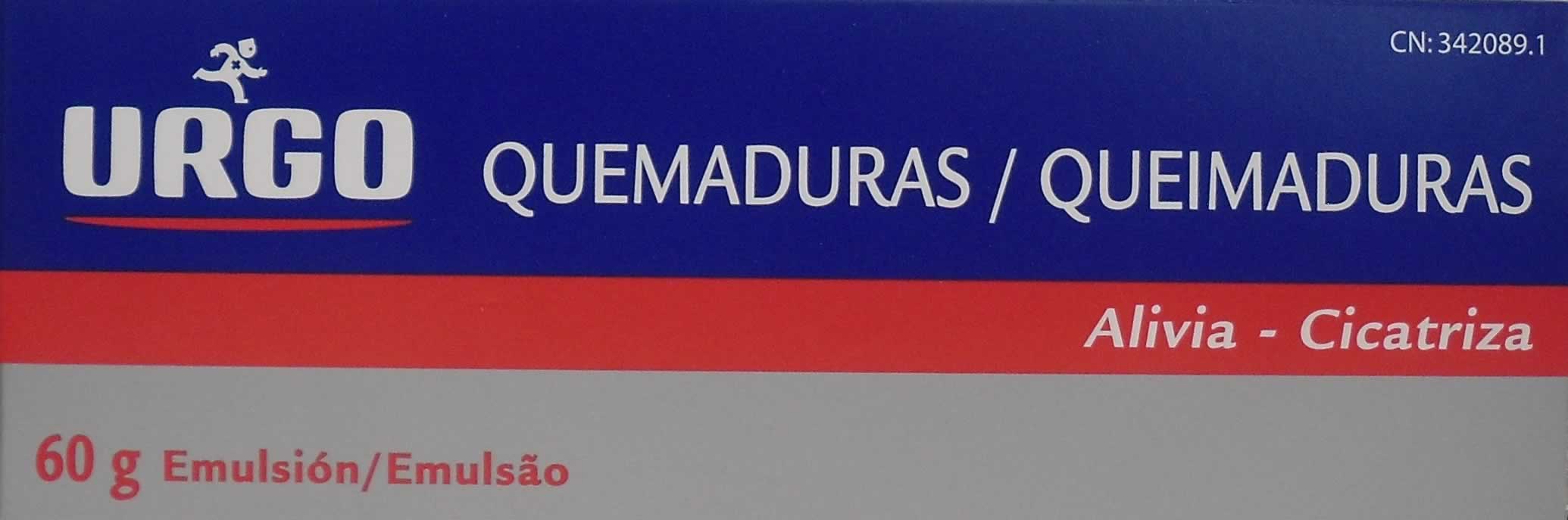Urgo Queimaduras Emulsao 60 G Urgo Queimaduras Emulsao 60 G
