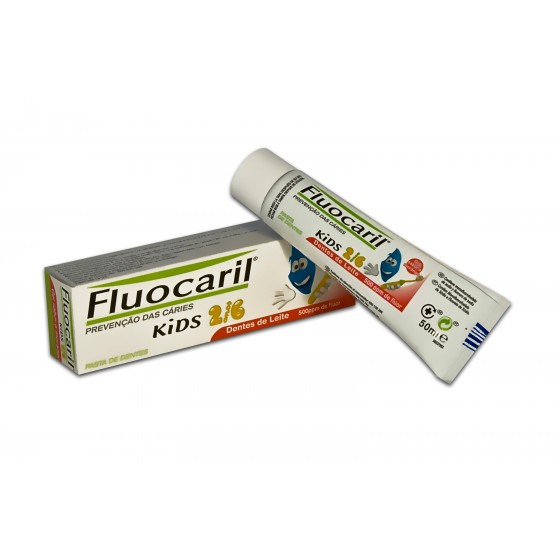 Fluocaril Kids 2/ Gel Dent Morango 50 Ml