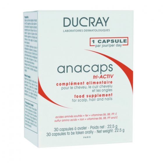 Ducray Queda Anacaps Tri Activ Capsx30